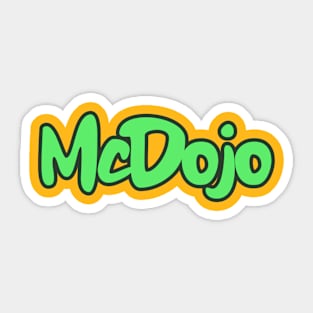 MCDOJO Sticker